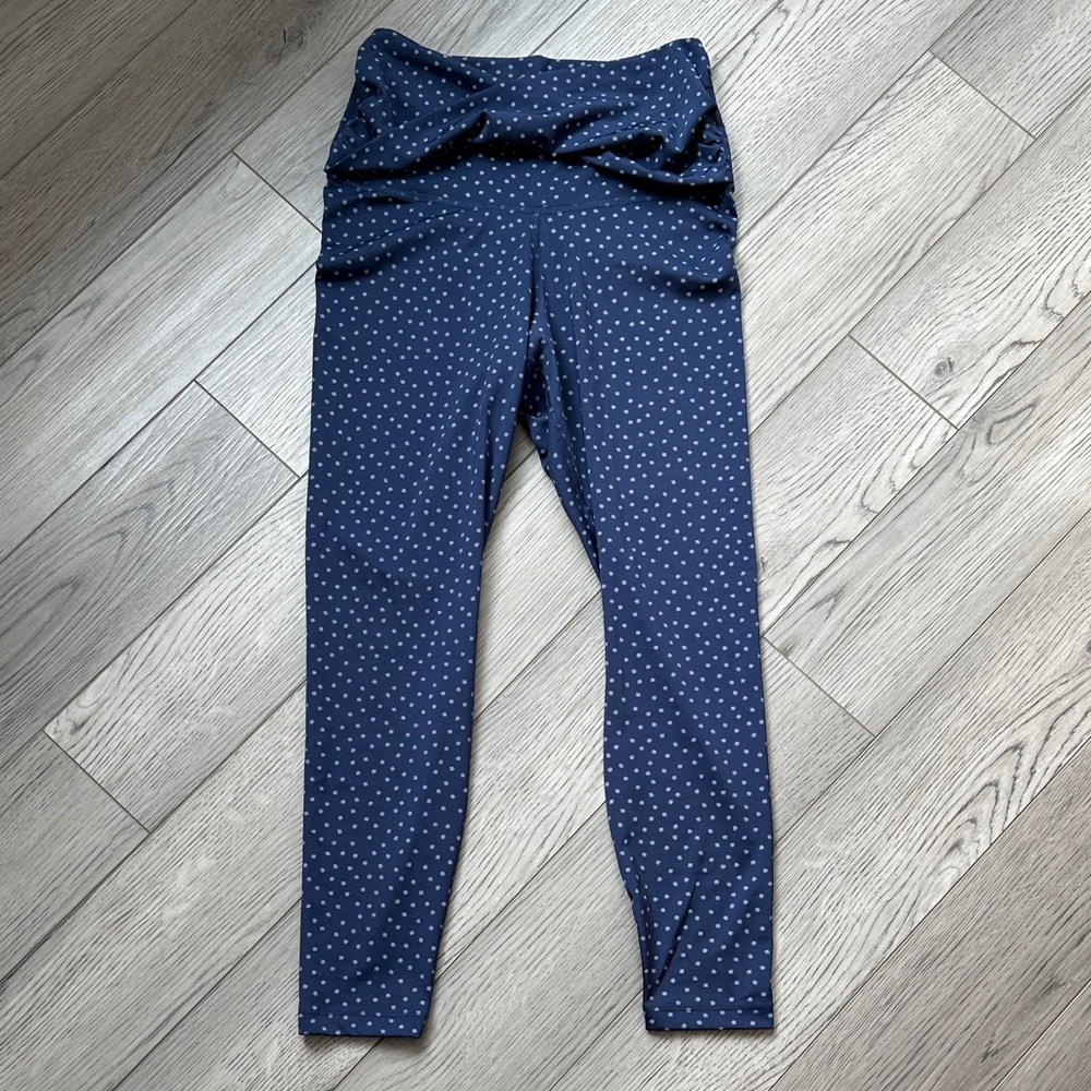 Navy Nike Dri-Fit Dot Women’s Yoga Leggings